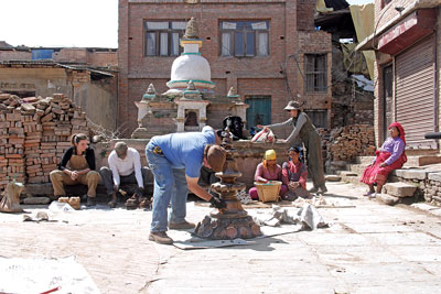 Revival of a Devastated 16th Century Town